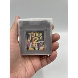 Tetris 2 Nintendo Game Boy Original With Protective Case - Authentic & Tested